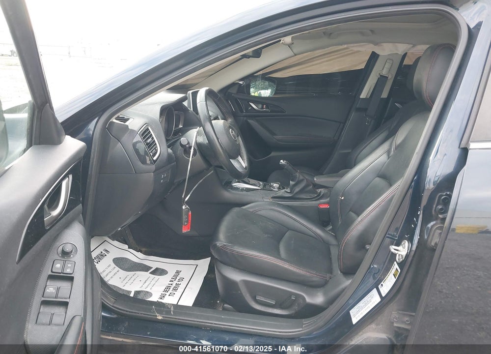 2016 MAZDA 3 I GRAND TOURING VIN: JM1BM1N7XG1326093