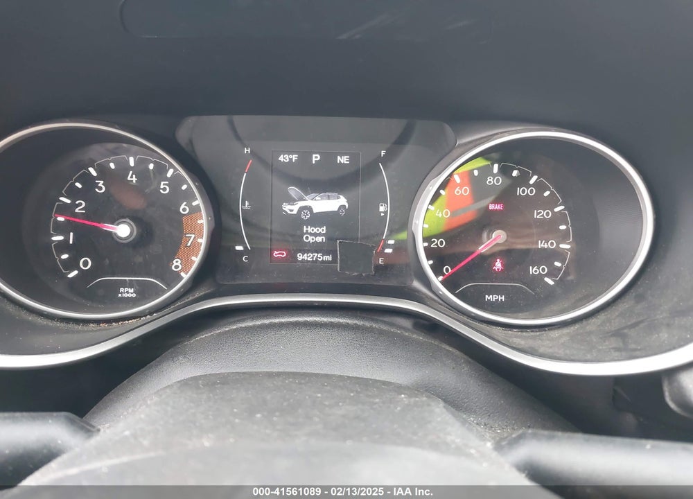 2018 JEEP COMPASS SPORT FWD VIN: 3C4NJCAB8JT263412