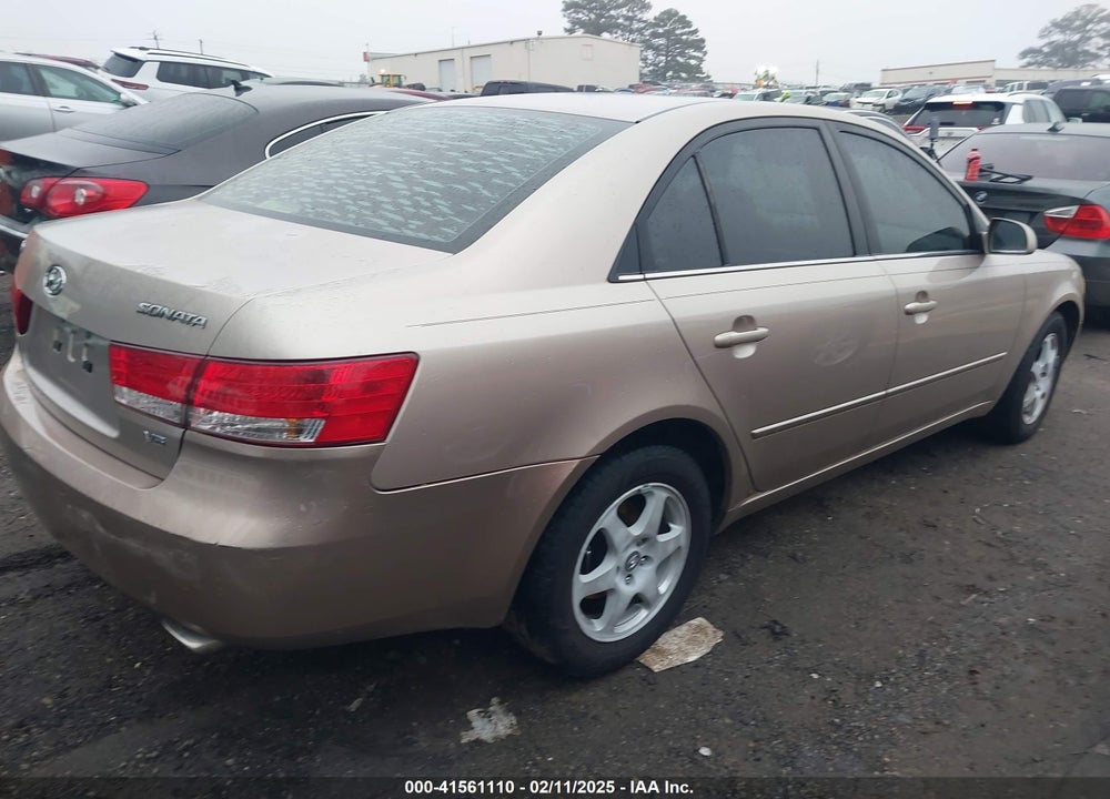 2006 HYUNDAI SONATA VIN: 5NPEU46F46H050263