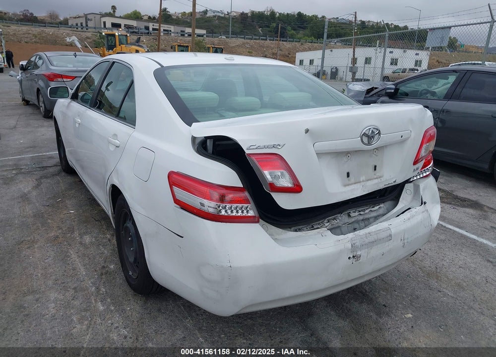 2011 TOYOTA CAMRY LE VIN: 4T4BF3EK9BR120797