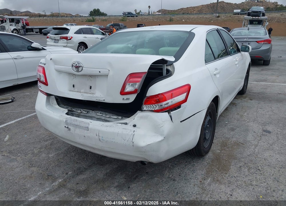 2011 TOYOTA CAMRY LE VIN: 4T4BF3EK9BR120797