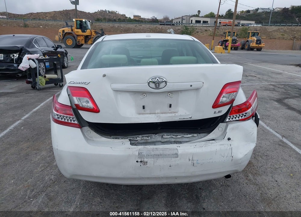 2011 TOYOTA CAMRY LE VIN: 4T4BF3EK9BR120797