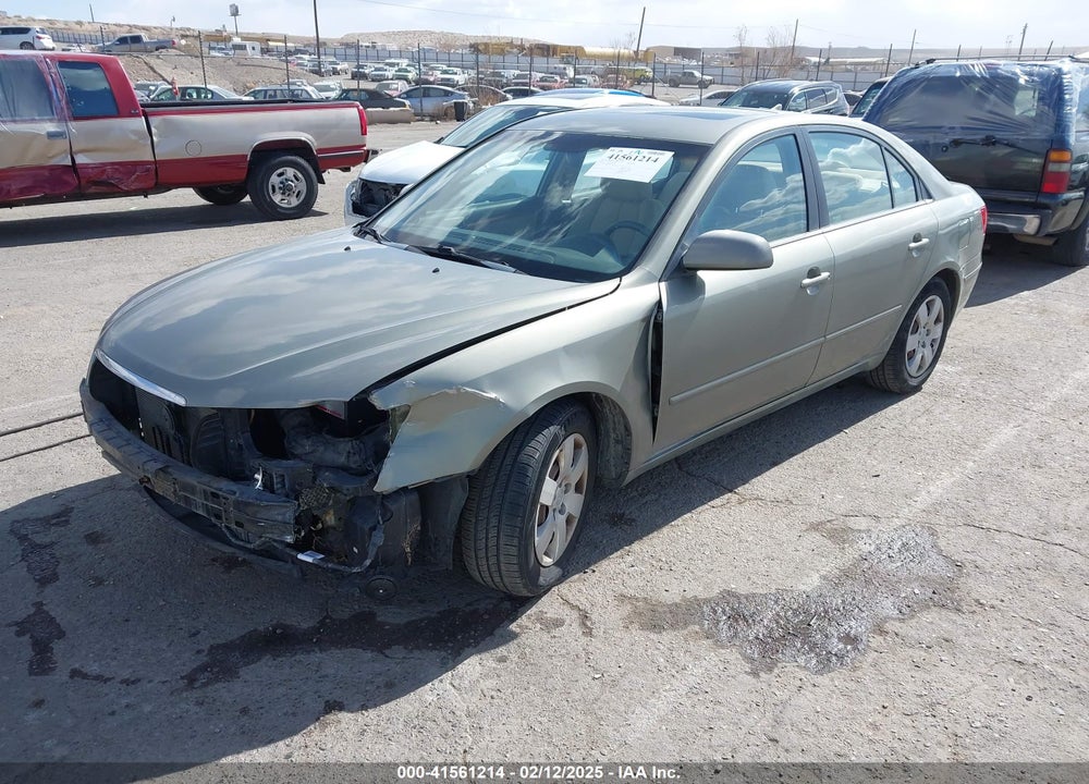 2009 HYUNDAI SONATA GLS VIN: 5NPET46C69H408105