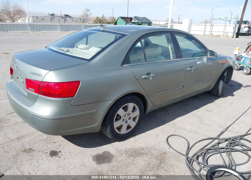 2009 HYUNDAI SONATA GLS VIN: 5NPET46C69H408105