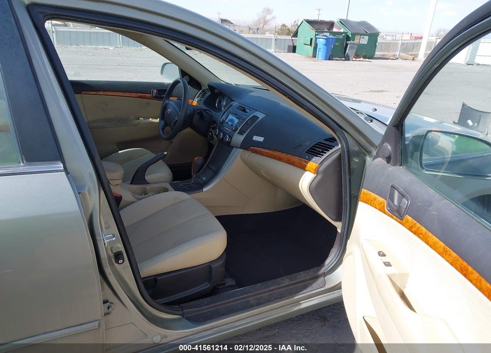 2009 HYUNDAI SONATA GLS VIN: 5NPET46C69H408105