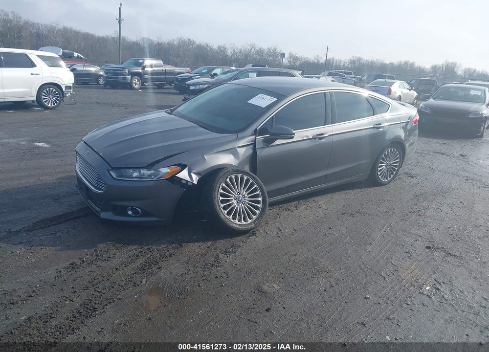 2013 FORD FUSION VIN: 3FA6P0K95DR365433