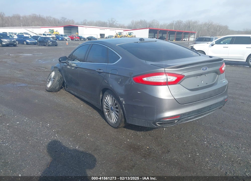 2013 FORD FUSION VIN: 3FA6P0K95DR365433