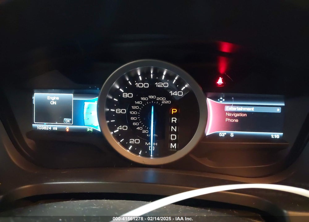 2015 FORD EXPLORER LIMITED VIN: 1FM5K8F82FGB38176