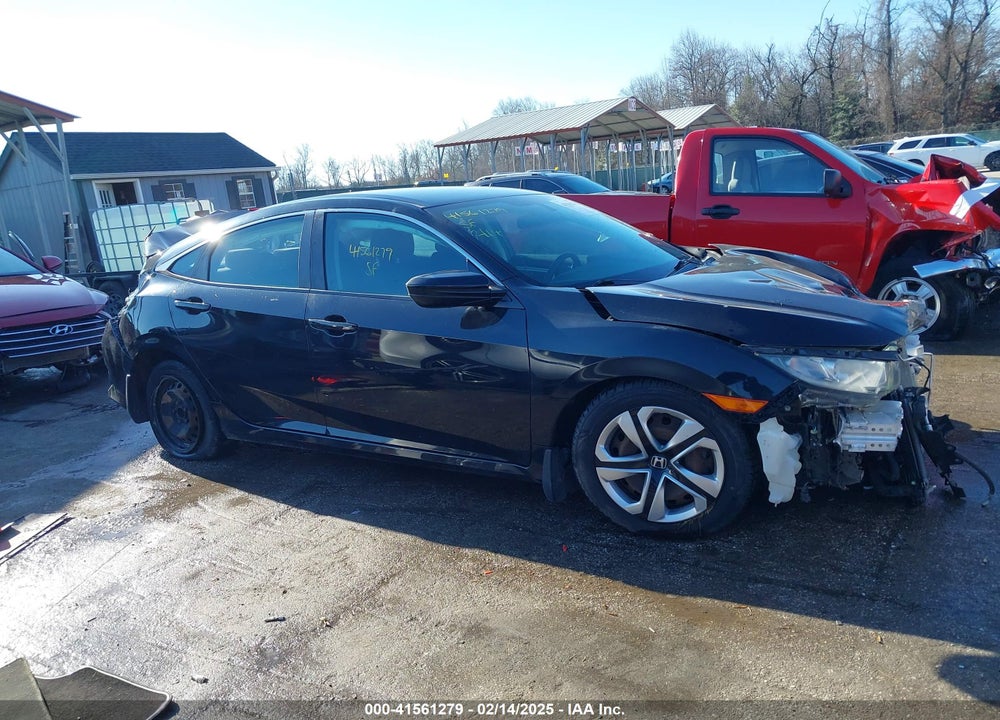 2017 HONDA CIVIC VIN: 2HGFC2F54HH551072