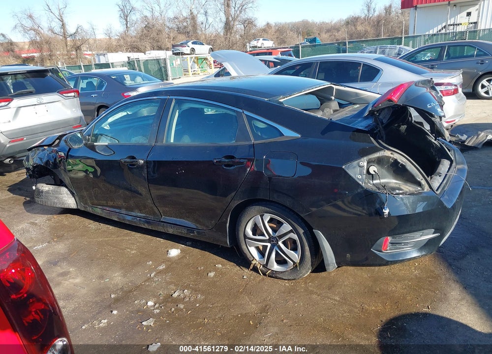 2017 HONDA CIVIC VIN: 2HGFC2F54HH551072