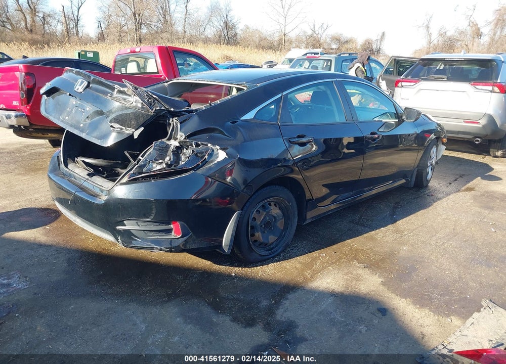 2017 HONDA CIVIC VIN: 2HGFC2F54HH551072