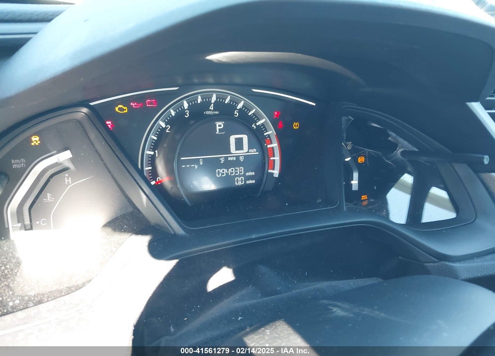 2017 HONDA CIVIC VIN: 2HGFC2F54HH551072