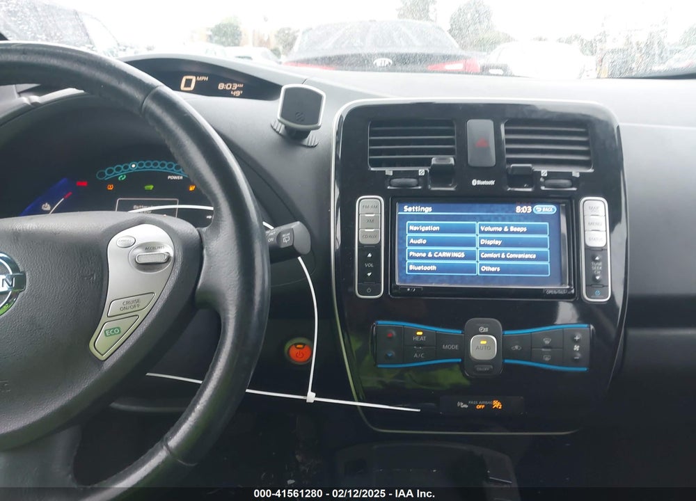 2013 NISSAN LEAF VIN: 1N4AZ0CP0DC422086