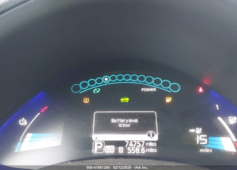 2013 NISSAN LEAF VIN: 1N4AZ0CP0DC422086