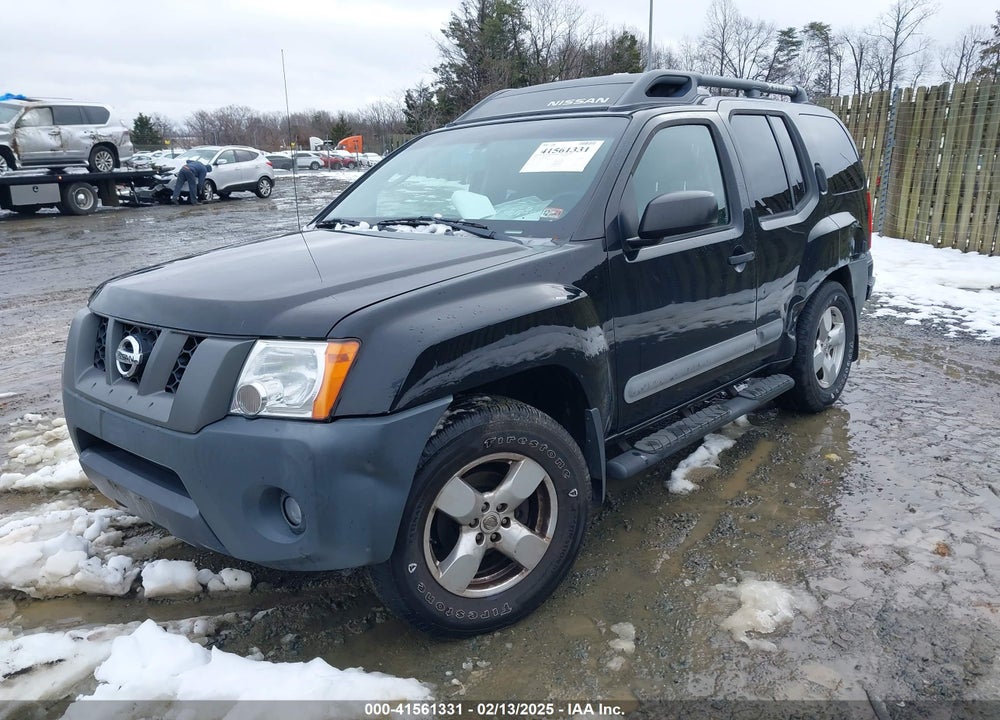 2008 NISSAN XTERRA SE VIN: 5N1AN08U78C532073