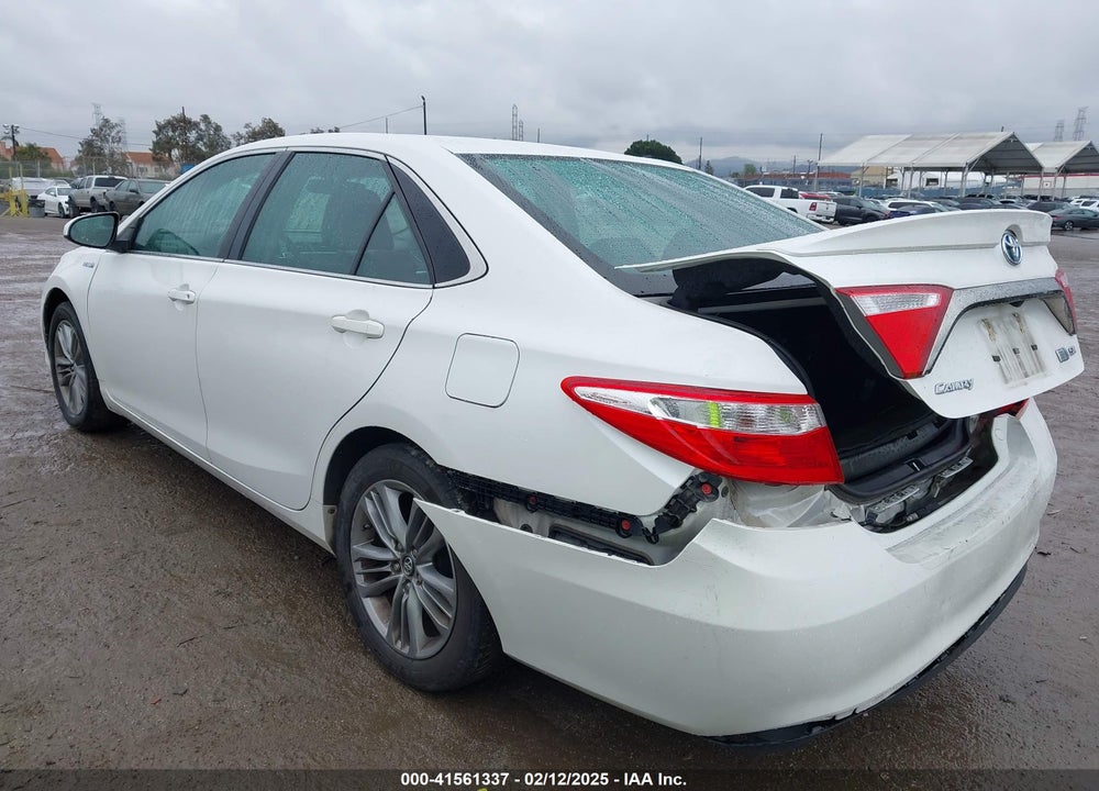 2017 TOYOTA CAMRY HYBRID VIN: 4T1BD1FK0HU207435