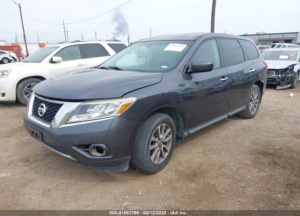 2014 NISSAN PATHFINDER S VIN: 5N1AR2MN2EC697622