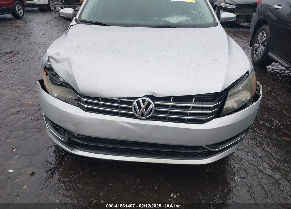2013 VOLKSWAGEN PASSAT VIN: 1VWBH7A34DC013662