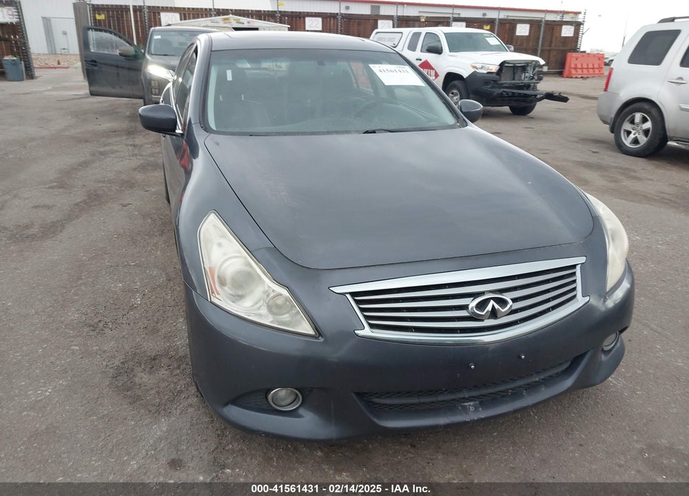 2012 INFINITI G37X VIN: JN1CV6AR6CM973267