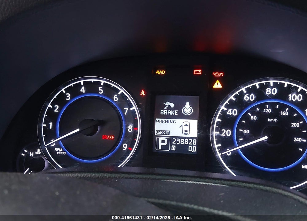 2012 INFINITI G37X VIN: JN1CV6AR6CM973267