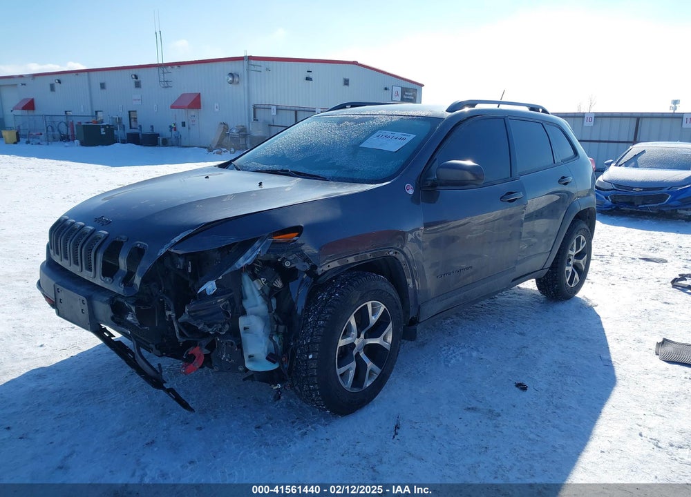 2014 JEEP CHEROKEE TRAILHAWK VIN: 1C4PJMBS6EW201360