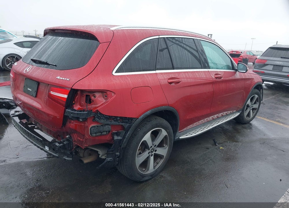 2018 MERCEDES-BENZ GLC 300 4MATIC VIN: WDC0G4KB7JV065735