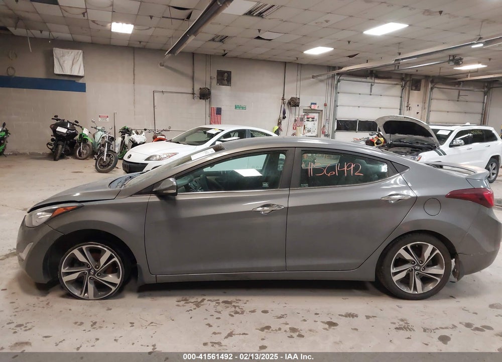 2014 HYUNDAI ELANTRA LIMITED VIN: 5NPDH4AE3EH523972
