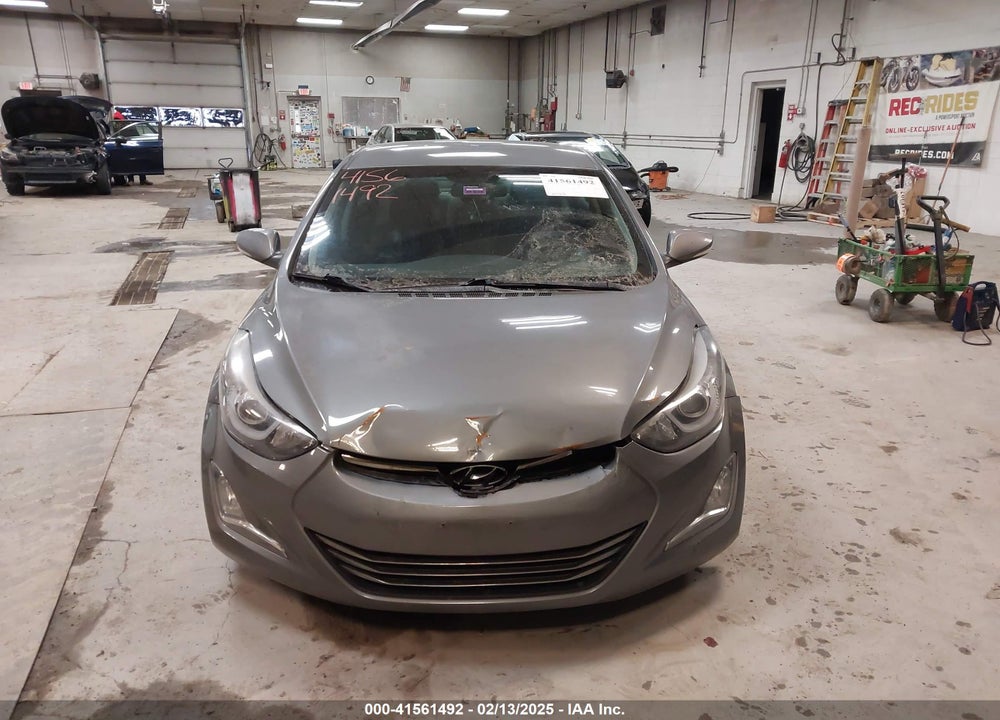 2014 HYUNDAI ELANTRA LIMITED VIN: 5NPDH4AE3EH523972