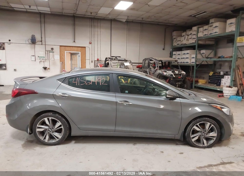 2014 HYUNDAI ELANTRA LIMITED VIN: 5NPDH4AE3EH523972