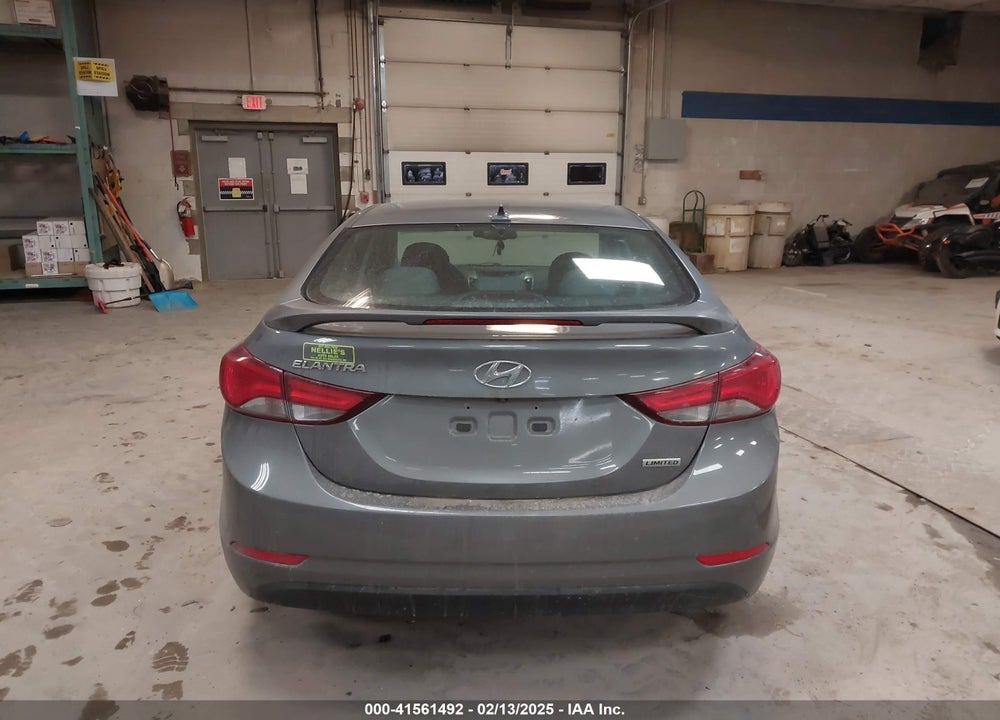 2014 HYUNDAI ELANTRA LIMITED VIN: 5NPDH4AE3EH523972