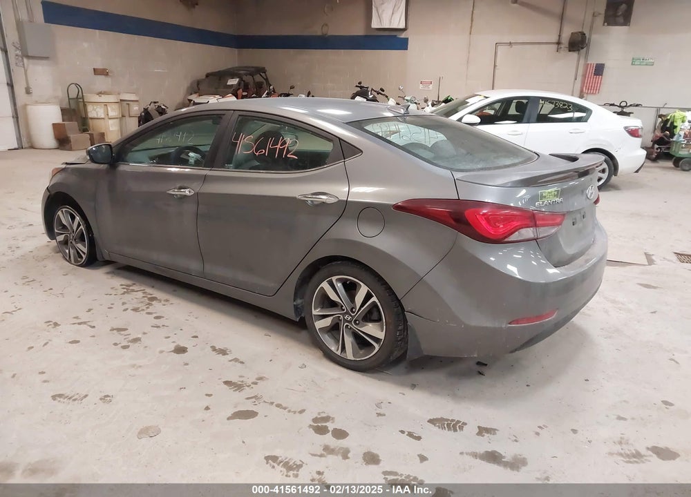 2014 HYUNDAI ELANTRA LIMITED VIN: 5NPDH4AE3EH523972