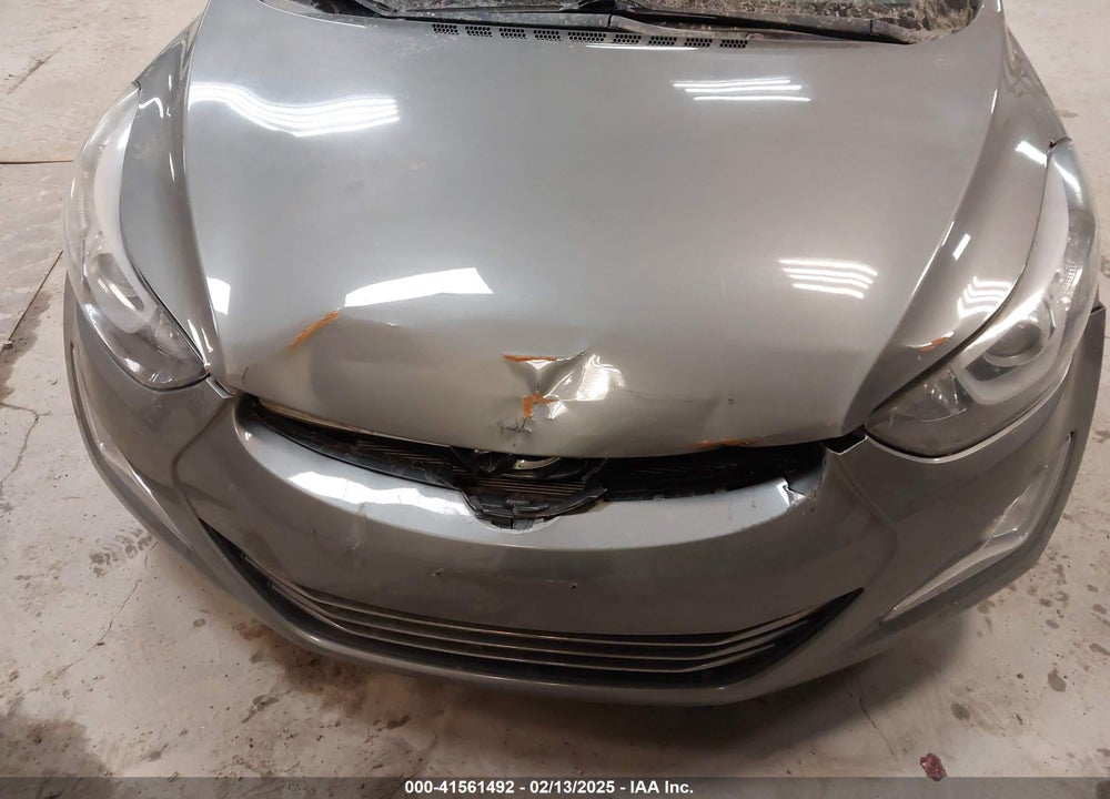 2014 HYUNDAI ELANTRA LIMITED VIN: 5NPDH4AE3EH523972