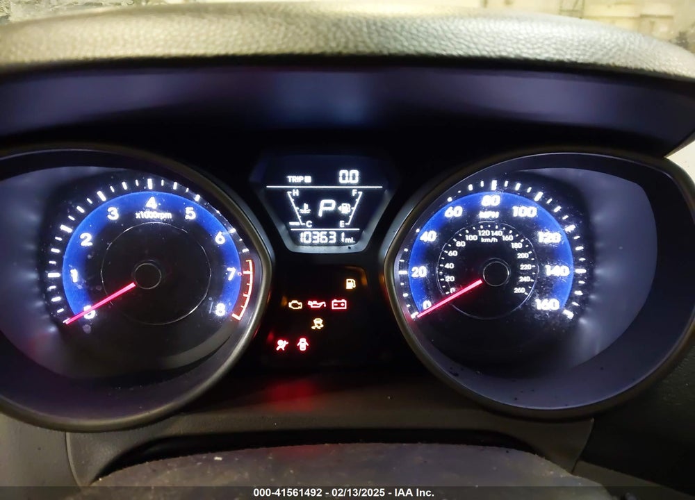 2014 HYUNDAI ELANTRA LIMITED VIN: 5NPDH4AE3EH523972