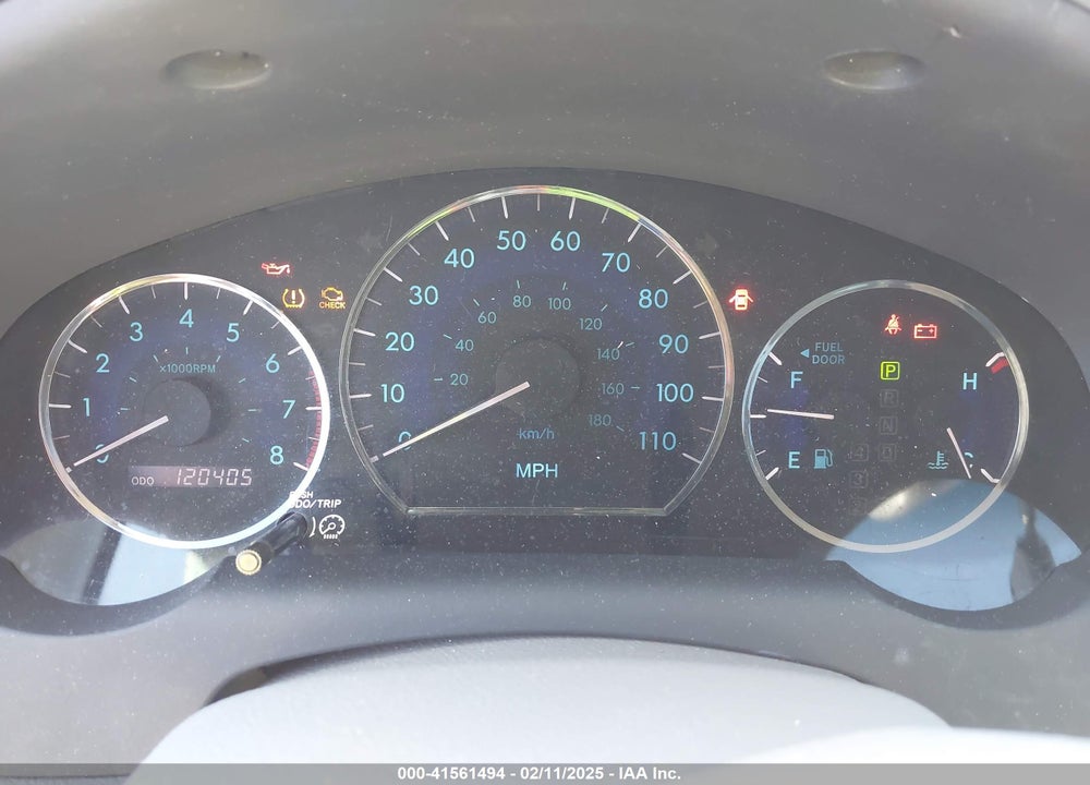 2007 TOYOTA SIENNA LE VIN: 5TDZK23CX7S052620