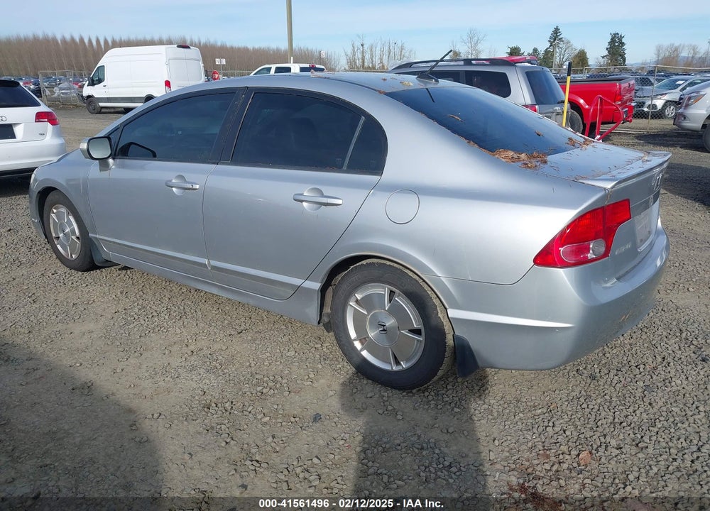 2007 HONDA CIVIC HYBRID VIN: JHMFA36217S011619