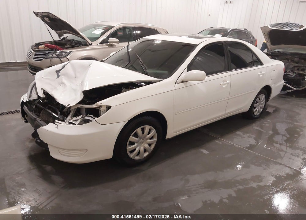 2005 TOYOTA CAMRY LE VIN: 4T1BE32K55U574776