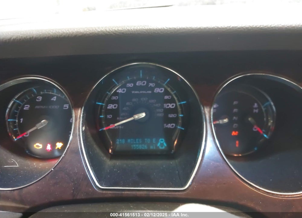 2011 FORD TAURUS VIN: 1FAHP2EWXBG161303