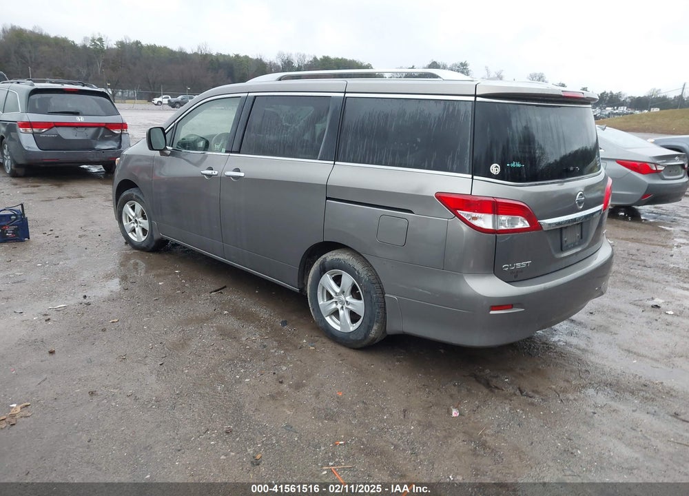 2014 NISSAN QUEST VIN: JN8AE2KP0E9107133