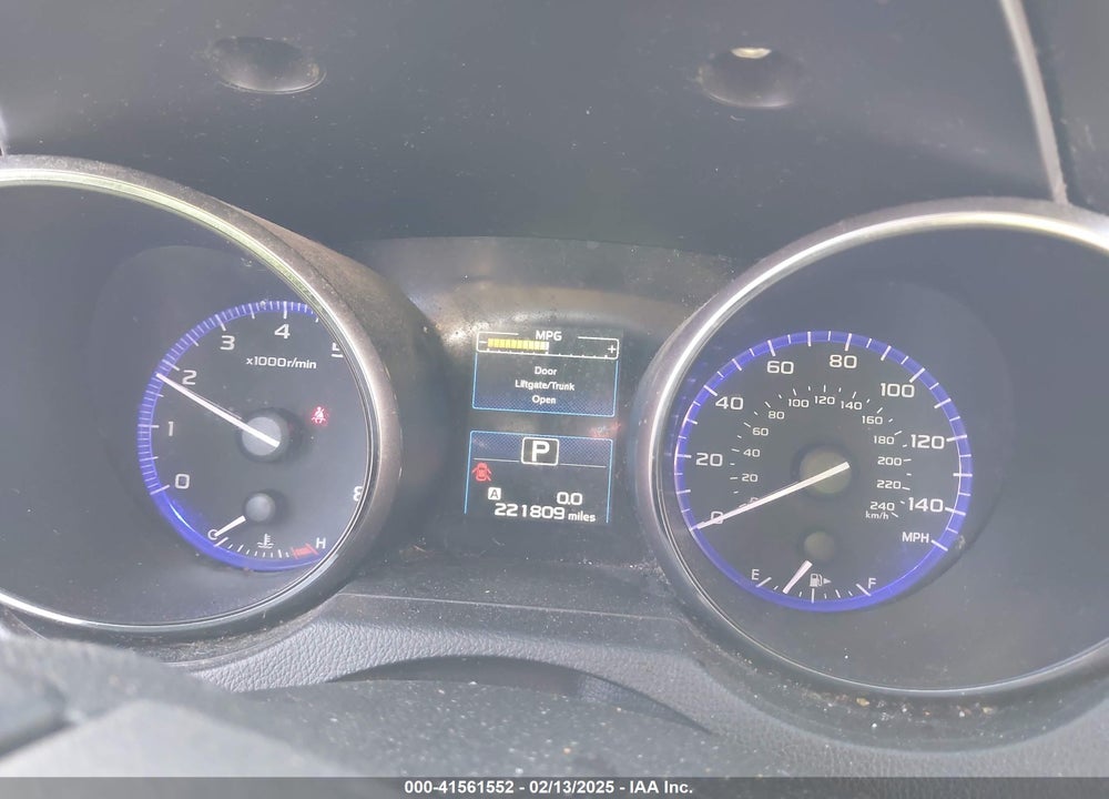 2015 SUBARU LEGACY VIN: 4S3BNBD67F3040006