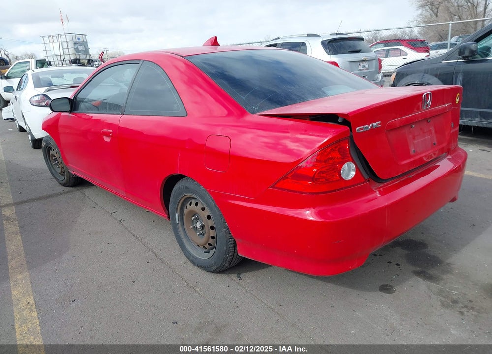 2005 HONDA CIVIC LX VIN: 1HGEM21595L079255