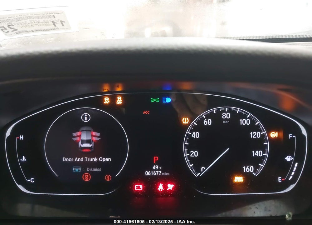 2020 HONDA ACCORD VIN: 1HGCV1F33LA151386