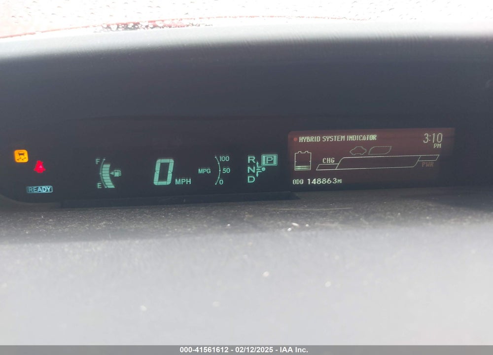 2013 TOYOTA PRIUS VIN: JTDKN3DU2D1628554