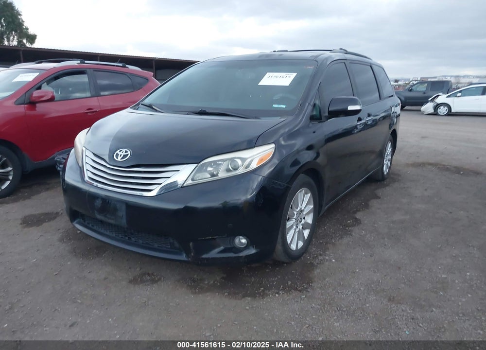 2015 TOYOTA SIENNA LIMITED 7 PASSENGER VIN: 5TDYK3DC9FS542271