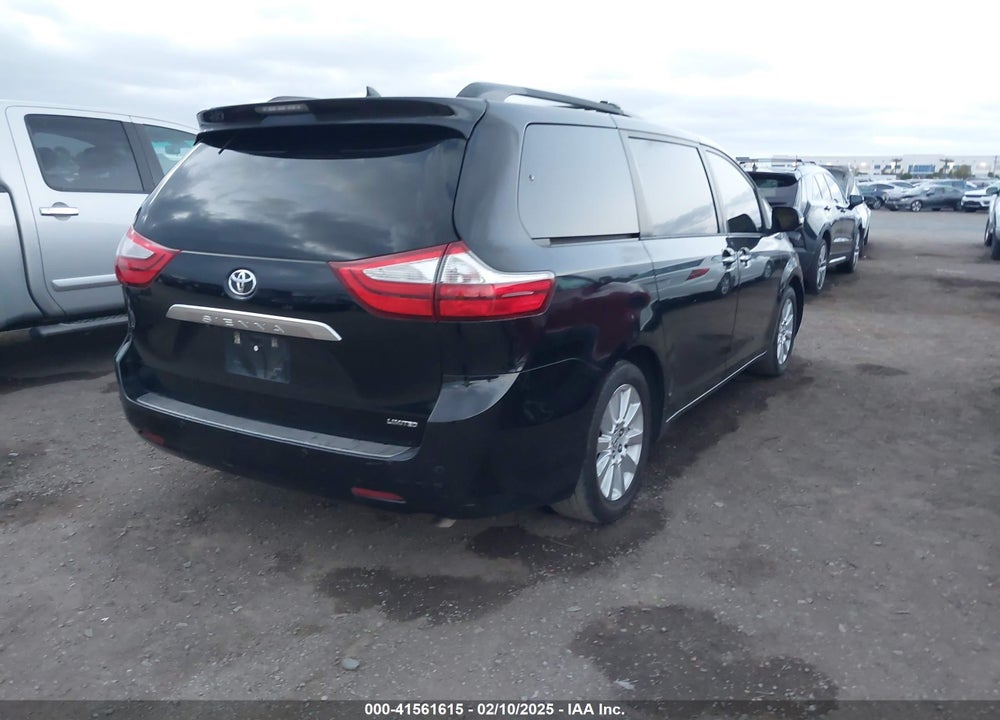 2015 TOYOTA SIENNA LIMITED 7 PASSENGER VIN: 5TDYK3DC9FS542271