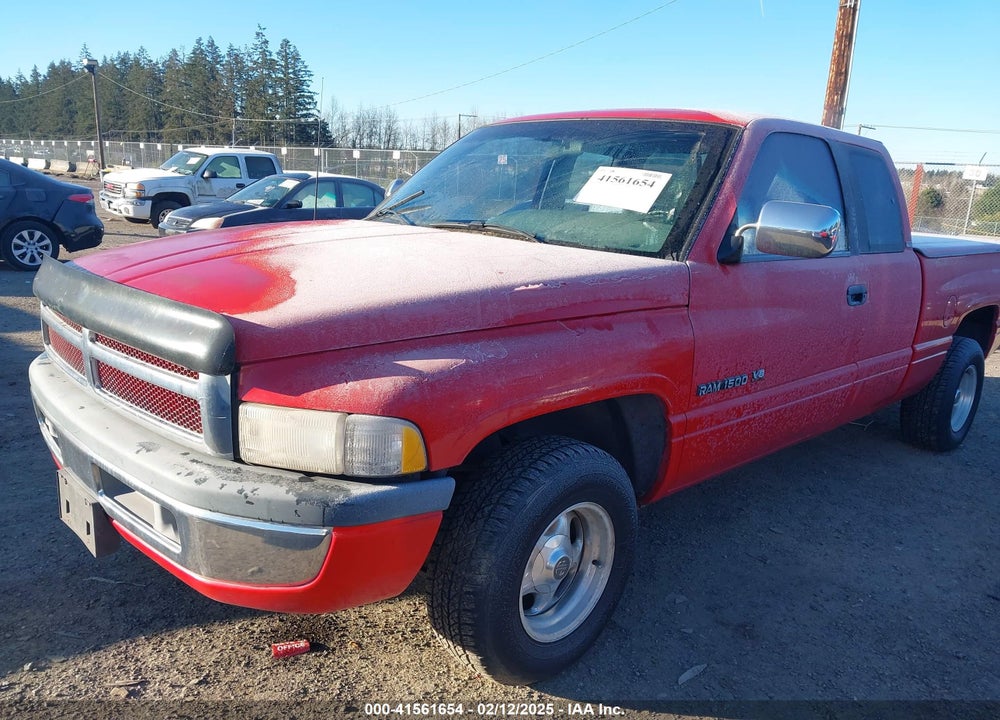 1996 DODGE RAM 1500 VIN: 3B7HC13Z0TG167792
