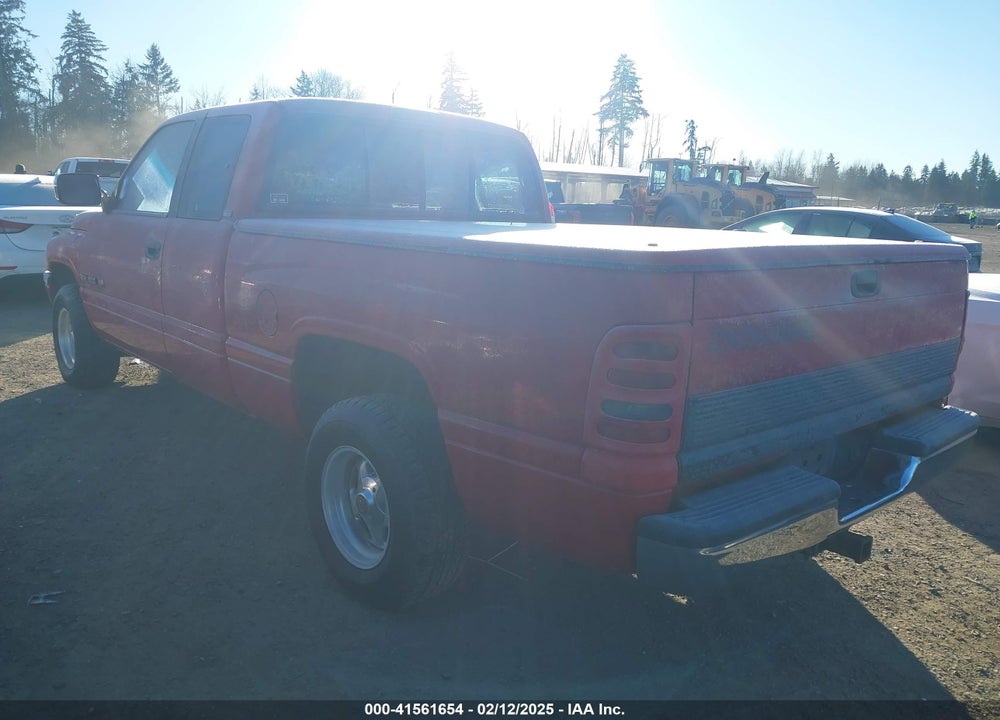1996 DODGE RAM 1500 VIN: 3B7HC13Z0TG167792