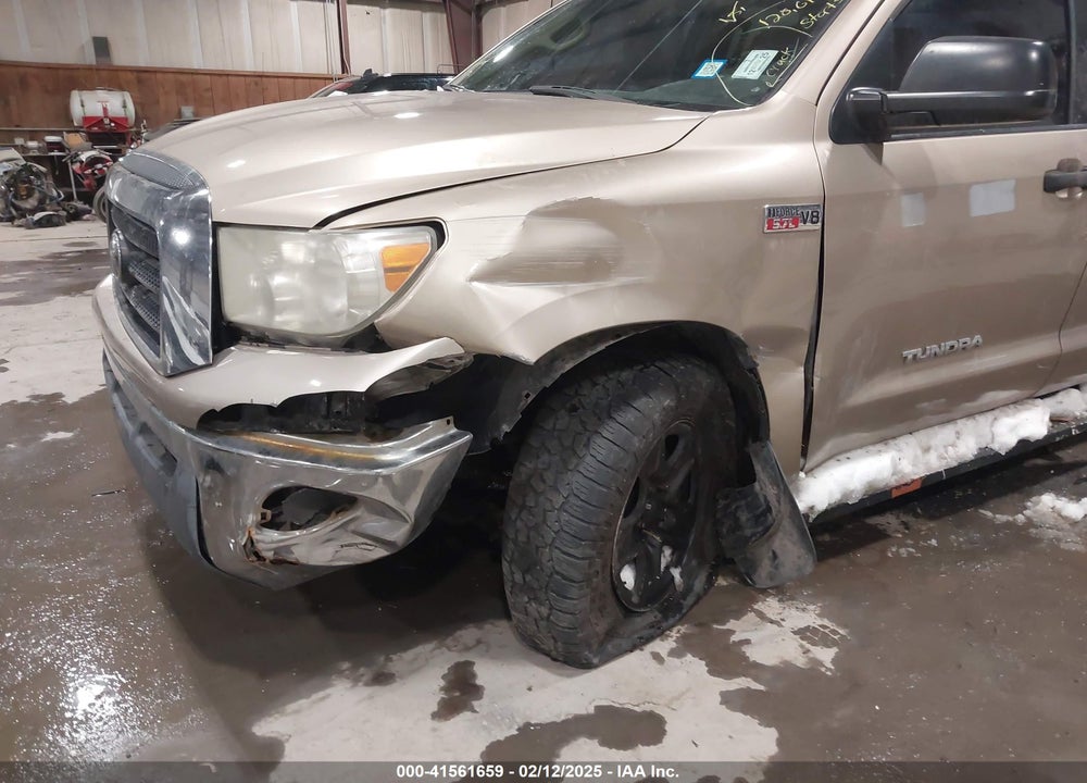 2007 TOYOTA TUNDRA SR5 5.7L V8 VIN: 5TBBV54117S455482