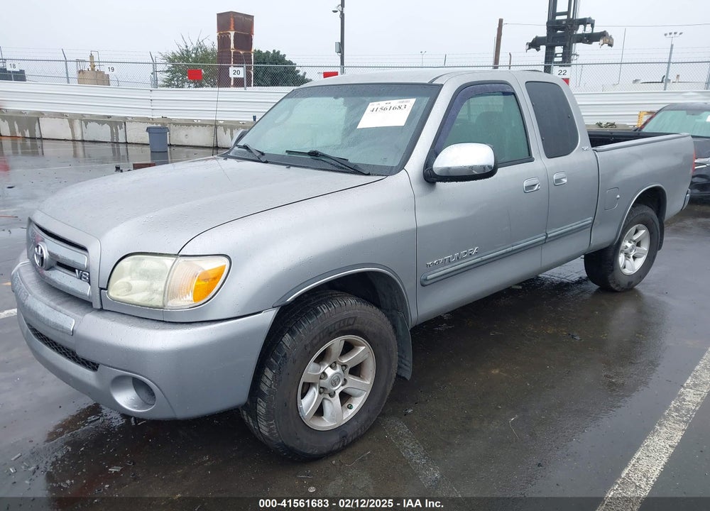 2005 TOYOTA TUNDRA SR5 V8 VIN: 5TBRT34175S468789