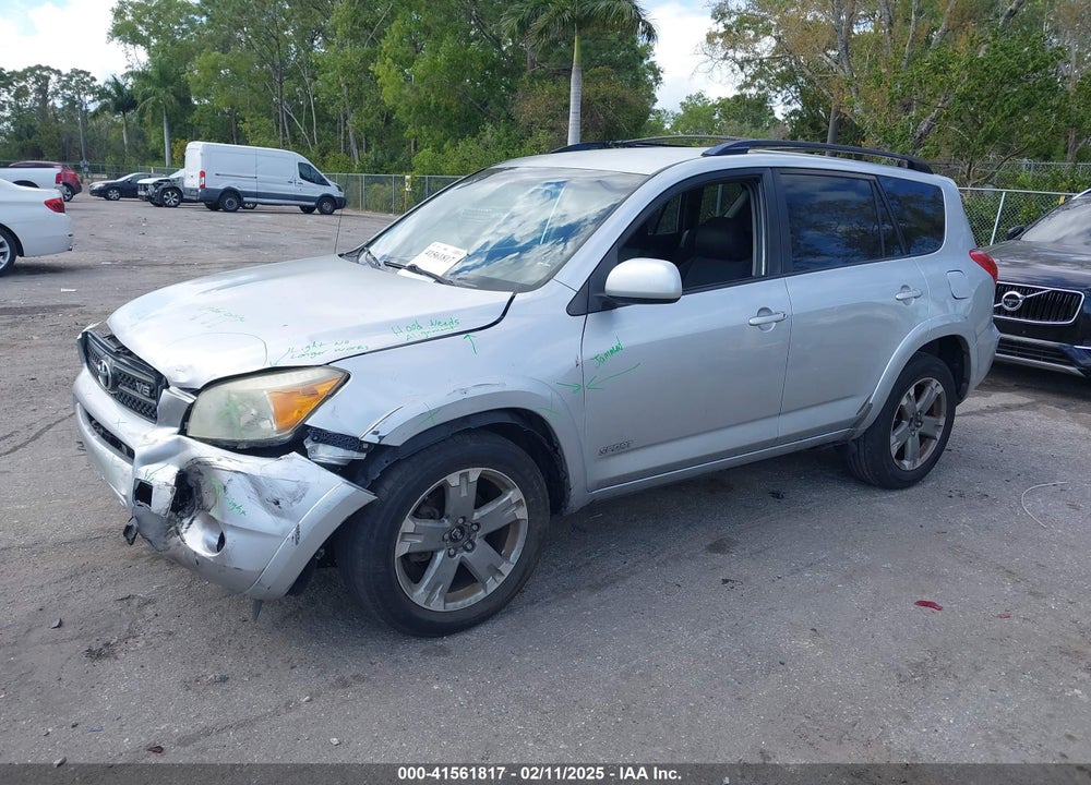 2008 TOYOTA RAV4 SPORT V6 VIN: JTMZK32VX86015173