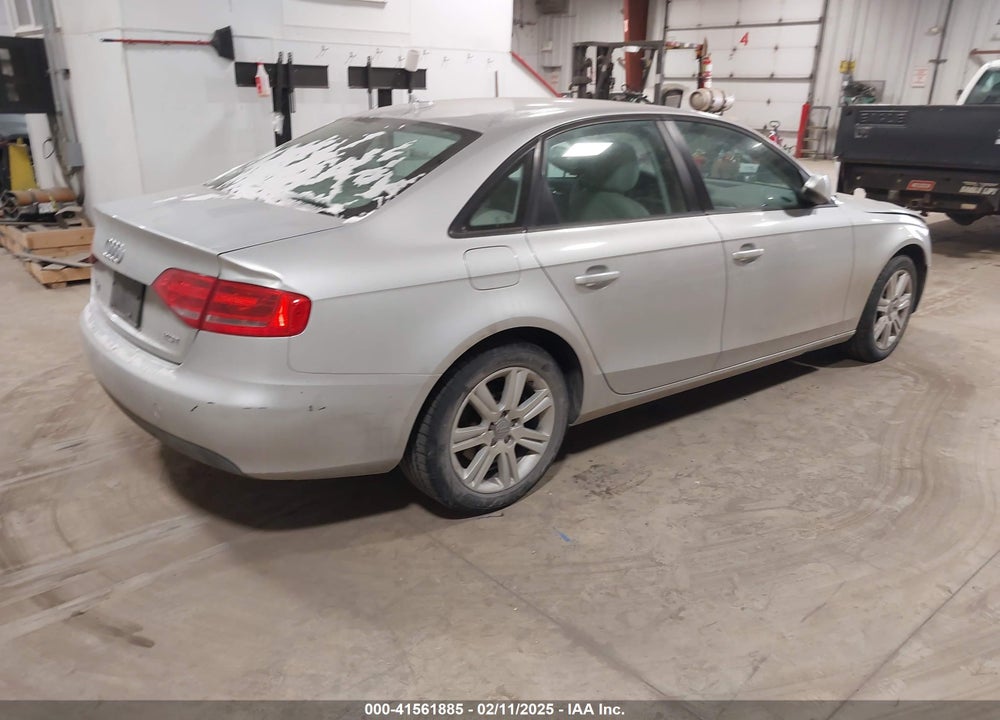 2010 AUDI A4 VIN: WAUAFAFL5AN058231